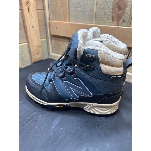 New Balance Womens Winter Hiking Boots Size 8.5 Navy Vibram Sole Primaloft - Picture 5 of 10